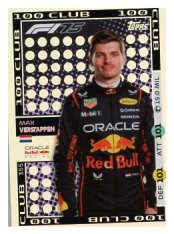 2025 Topps Turbo Attax F1 Oracle Red Bull Racing 100 Club 355 Max Verstappen