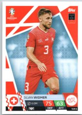 fotbalová karta Topps Match Attax EURO 2024 SUI6 Silvan Widmer (Switzerland)