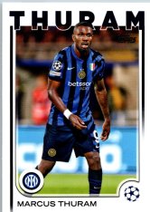 fotbalová kartička 2024-25 Topps UEFA Club Competitions Flagship 111 Marcus Thuram Inter Milan