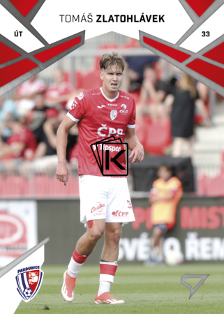 Fotbalová kartička 2024-25 SportZoo Chance Liga Serie 1 FK Pardubice Tomáš Zlatohlávek 144