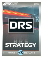 2025 Topps Turbo Attax F1 Strategy Card 2 	DRS