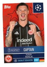 2025-26 Topps Champions League Eintracht Frankfurt 169 Robin Koch