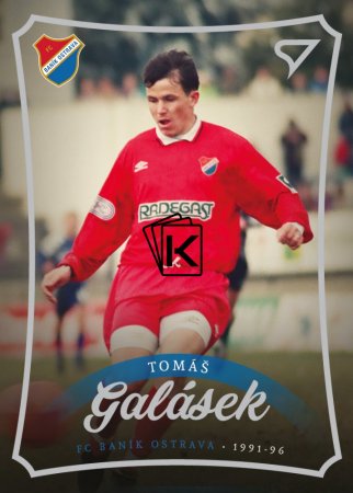 fotbalová kartička 2023 Sportzoo Dekády N-021 TOMÁŠ GALÁSEK FC BANÍK OSTRAVA