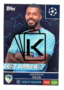 2025-26 Topps Champions League  Pafos FC 539 Anderson Silva