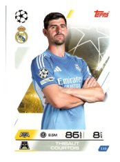 fotbalová kartička 2025-26 Topps Match Attax UCC 119 Thibaut Courtois (Real Madrid CF)