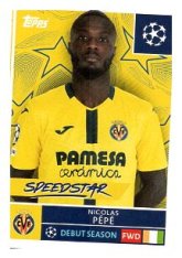 2025-26 Topps Champions League   Villarreal CF 477 Nicolas Pepe