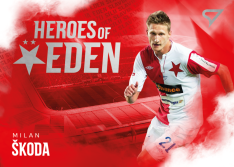2025-26 SportZoo SK Slavia Praha Heroes of Eden HE-16 Milan Škoda