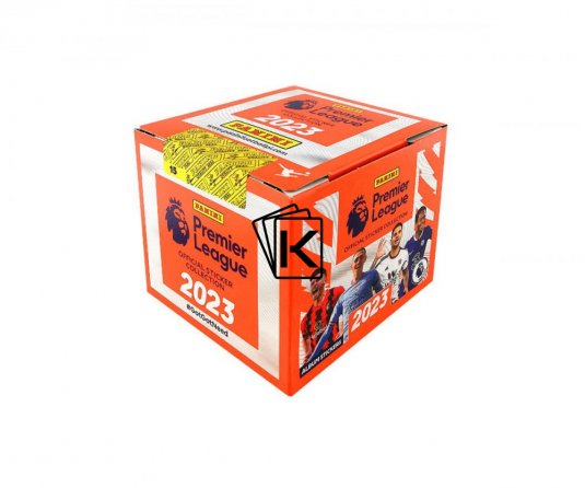 2022-23 Panini Premier League Box samolepek (50 balíčků)