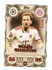 fotbalová kartička 2025-26 Topps Match Attax UCC Magic Memories (Rainbow Plus Foil) 436 Harry Kane (FC Bayern München)