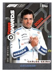 2025 Topps Turbo Attax F1 Williams Racing Topps Awards  284 Carlos Sainz