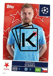 2025-26 Topps Champions League SK Slavia Praha 398 Jindřich Staněk