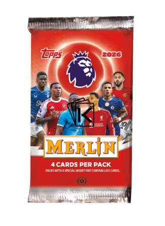 2025-26 Topps Merlin Premier League  Hobby Box