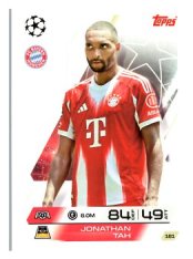 fotbalová kartička 2025-26 Topps Match Attax UCC 161 Jonathan Tah (FC Bayern München)