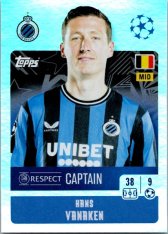 2024-25 Topps Champions League 149 Hans Vanaken (Club Brugge KV)