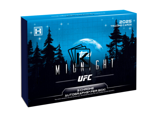 2025 Topps Midnight UFC Hobby Box