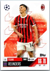 fotbalová kartička 2024-25 Topps Match Attax UEFA Club Competitions 312 Tijjani Reijnders (AC Milan)