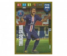 Fotbalová kartička Panini FIFA 365 – 2020 FANS FAVOURITE 155 Thiago Silva