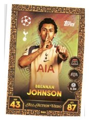 fotbalová kartička 2025-26 Topps Match Attax UCC 366 Brennan Johnson (Tottenham Hotspur)