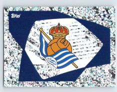 2020-21 Topps Champions League samolepka Logo Real Sociedad