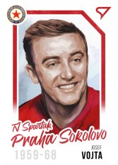 fotbalová kartička 2023 Sportzoo Dekády P-005 JOSEF VOJTA