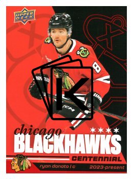 2025-26 Upper Deck Centennial Chicago Blackhawks 32 Ryan Donato