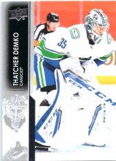 hokejová karta 2021-22 UD Series One 173 Thatcher Demko - Vancouver Canucks