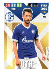 Fotbalová kartička Panini Adrenalyn XL FIFA 365 - 2020 Team Mate 224 Mark Uth Schalke 04