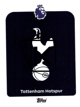 fotbalová kartička 2025-26 Topps  Premier League 253 Tottenham Hotspur Logo