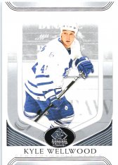 Hokejová karta 2020-21 Upper Deck SP Legends Signature Edition 241 Kyle Wellwood - Toronto Maple Leafs