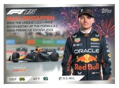 2025 Topps Turbo Attax F1 Oracle Red Bull Racing Epic Moments  104 Max Verstappen