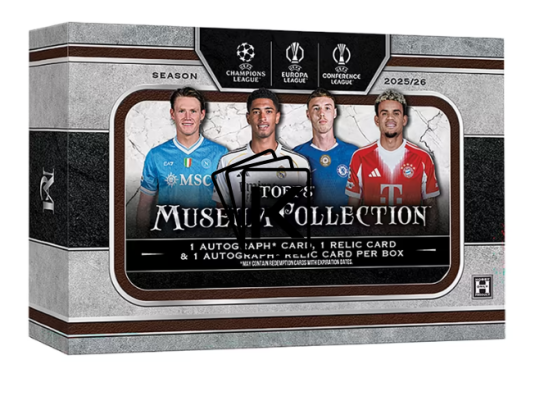 2025-26 Topps UEFA Museum Hobby Box