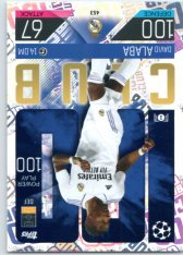 Fotbalová kartička 2022-23 Topps Match Attax UCL CLub 100 - 453 David Alaba - Real Madrid CF