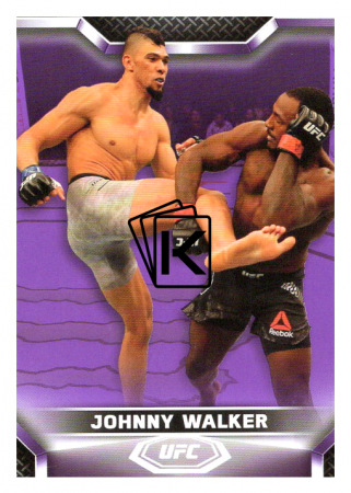 2020 Topps UFC Knockout 67 Johnny Walker - Light Heavyweight /25