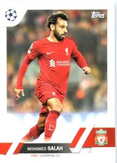 Fotbalová kartička 2022-23 Topps UEFA Club Competitions 71 Salah - Liverpool FC