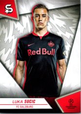 Fotbalová kartička 2023-24 Topps Superstars UEFA Club Competitions 74 Luka Sucic (FC Salzburg)