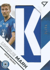 2020-21 SportZoo Fortuna Liga Unique  Mark UM23 David Houska Letter K 5/6