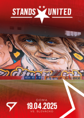 2025-26 SportZoo SK Slavia Praha Stands United SU-17 Slavia vs. Slovácko