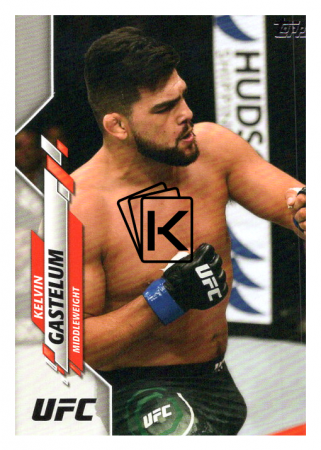 2020 Topps UFC 16 Kelvin Gastelum - Middleweight
