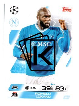 fotbalová kartička 2025-26 Topps Match Attax UCC 251 Romelu Lukaku (SSC Napoli)