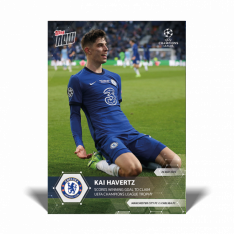 Fotbalová kartička Topps Now UCL 78 Kai Havertz Chelsea FC