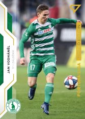 fotbalová kartička SportZoo 2020-21 Fortuna Liga Gold Limited 47 Jan Vodháněl Bohemians Praha 1905 /99