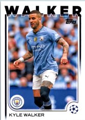 fotbalová kartička 2024-25 Topps UEFA Club Competitions Flagship 60 Kyle Walker Manchester City