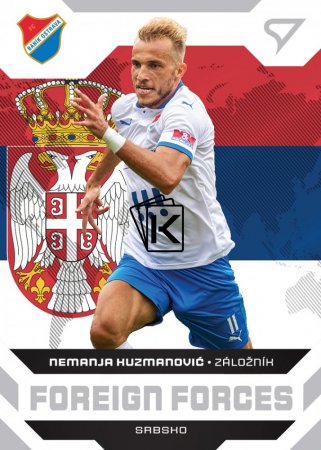 fotbalová kartička 2021-22 SportZoo Fortuna Liga Foreign Forces FF32 Nemanja Kuzmanović FC Baník Ostrava