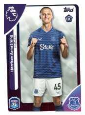 fotbalová kartička 2025-26 Topps  Premier League 136 Harrison Armstrong (Everton)  -  Rookie