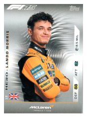 2025 Topps Turbo Attax F1 McLaren F1 Team 13	Lando Norris