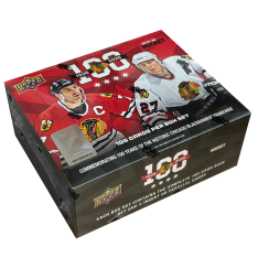 2025-26 Upper Deck Chicago Blackhawks Centennial Box Set