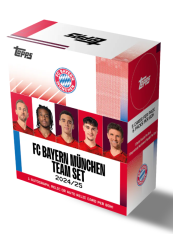 2024-25 Topps FC Bayern Munchen Team Set Case ( 20 boxú) Lenert Karl  RC