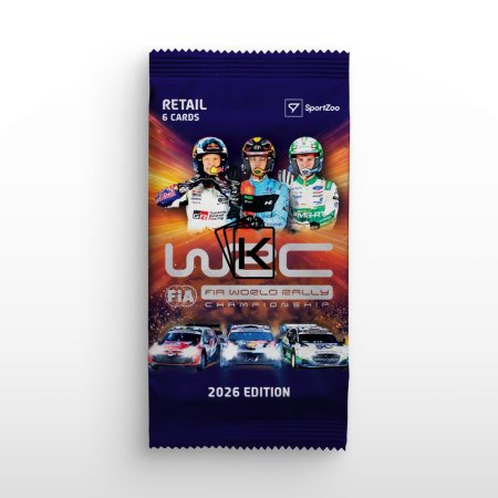 2026 Sportzoo FIA WRC Trading Cards Retail Box