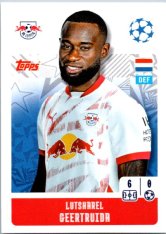 2024-25 Topps Champions League 311 Lutsharel Geertruida (RB Leipzig)