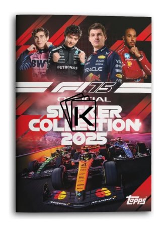 Topps F1 2025 Special Anniversary Edition - Sběratelské samolepkové album